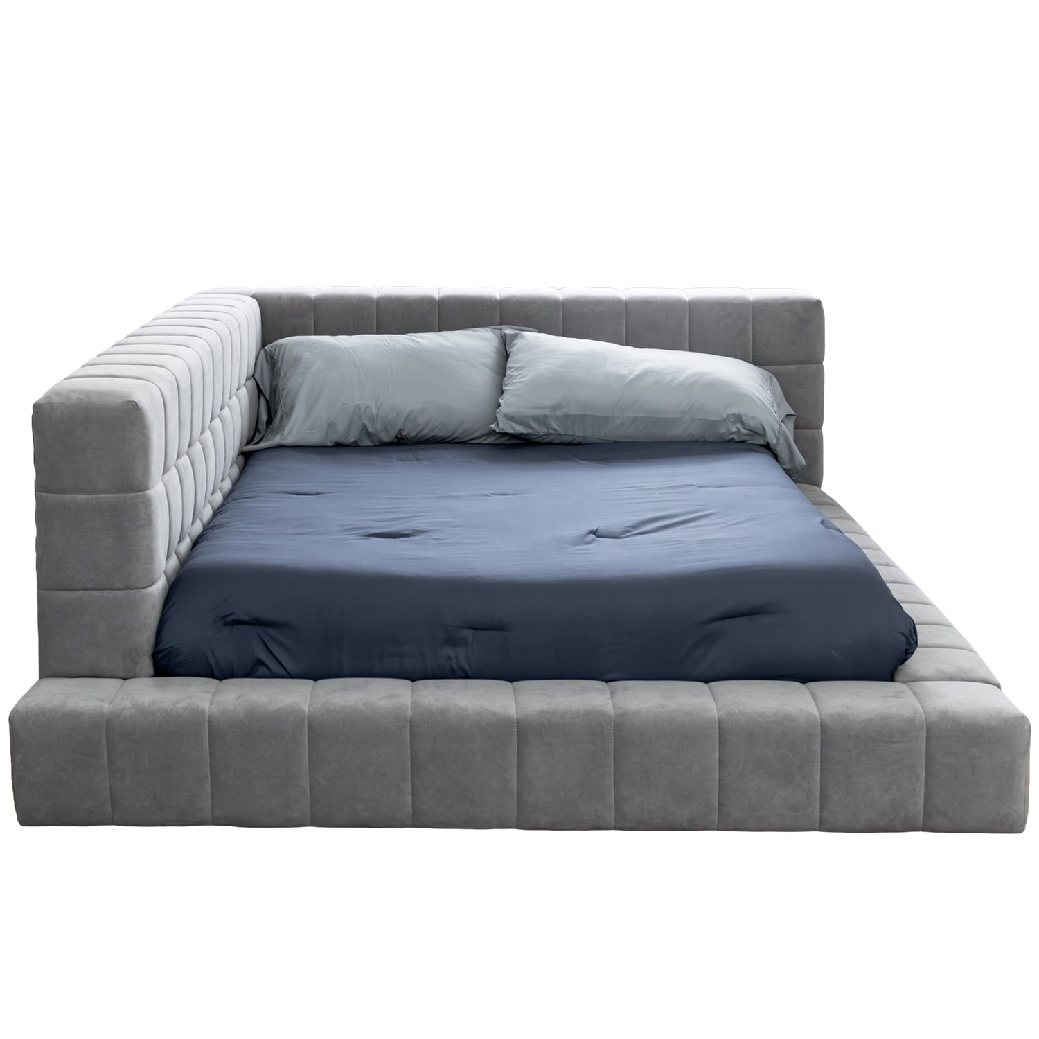 Cove Full Gray Corner Bed | ZCOV-7901/-7902 | Legends Home | AFW.com