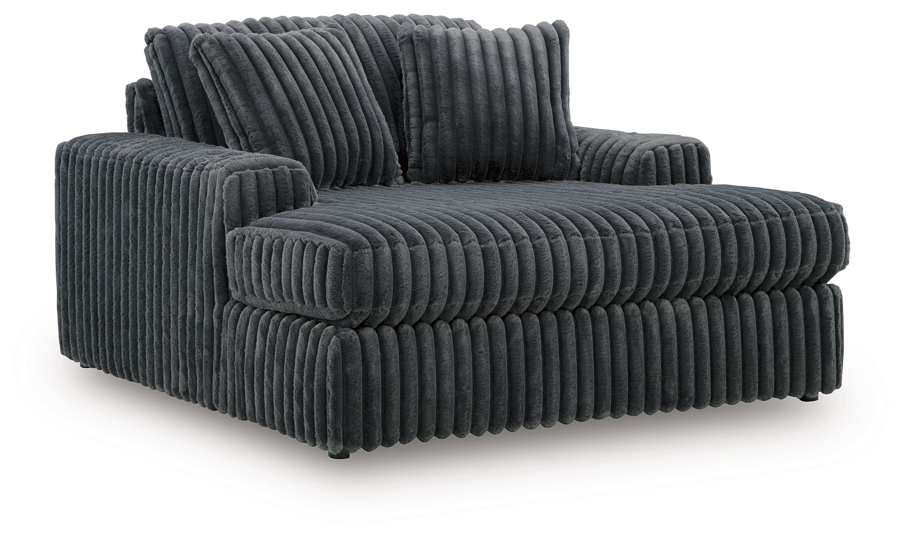 Midnight-Madness Oversized Chaise, Chocolate - Ashley Furniture