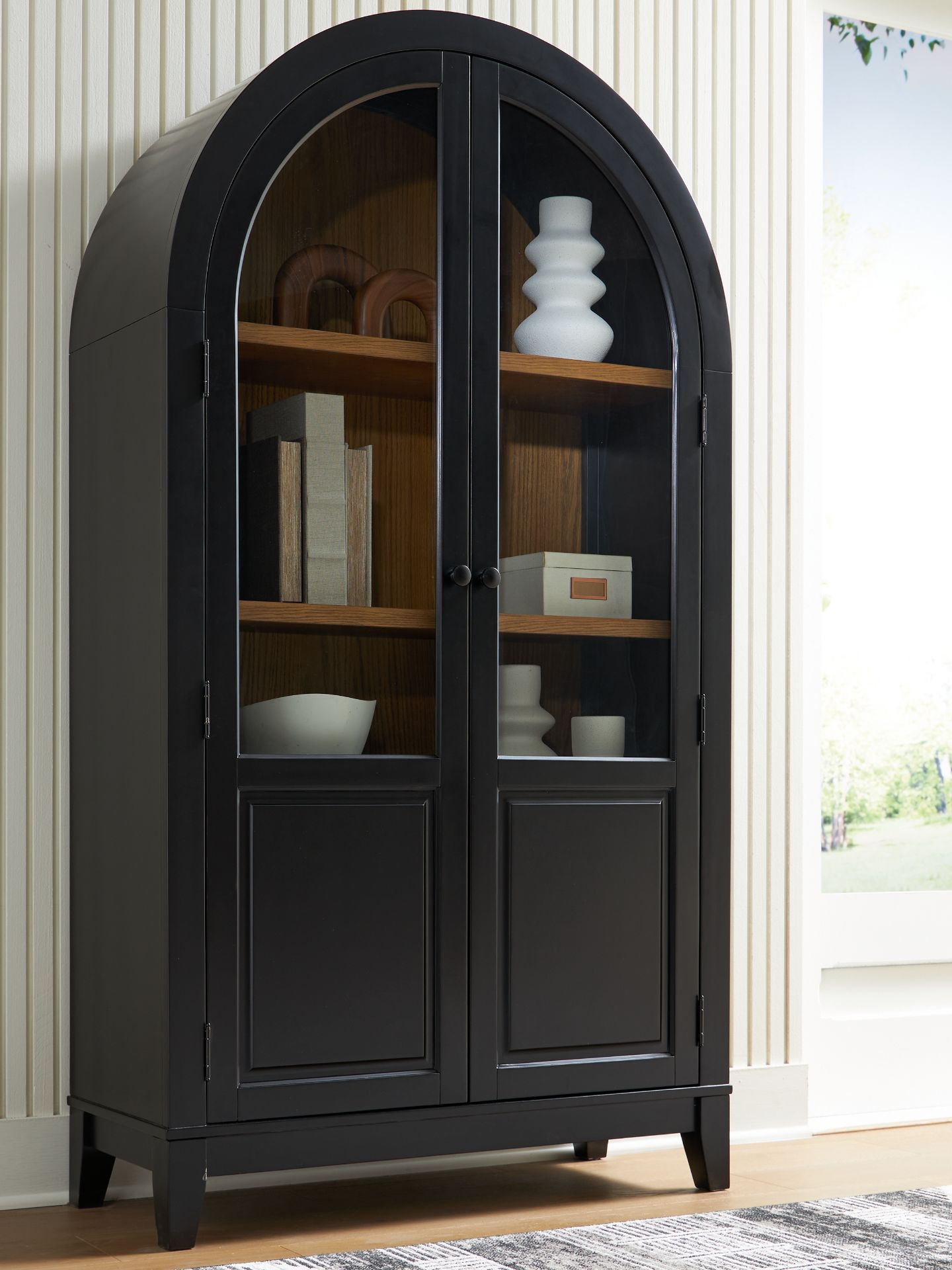 Dagandale Black Accent Cabinet - Ashley Furniture | AFW.com