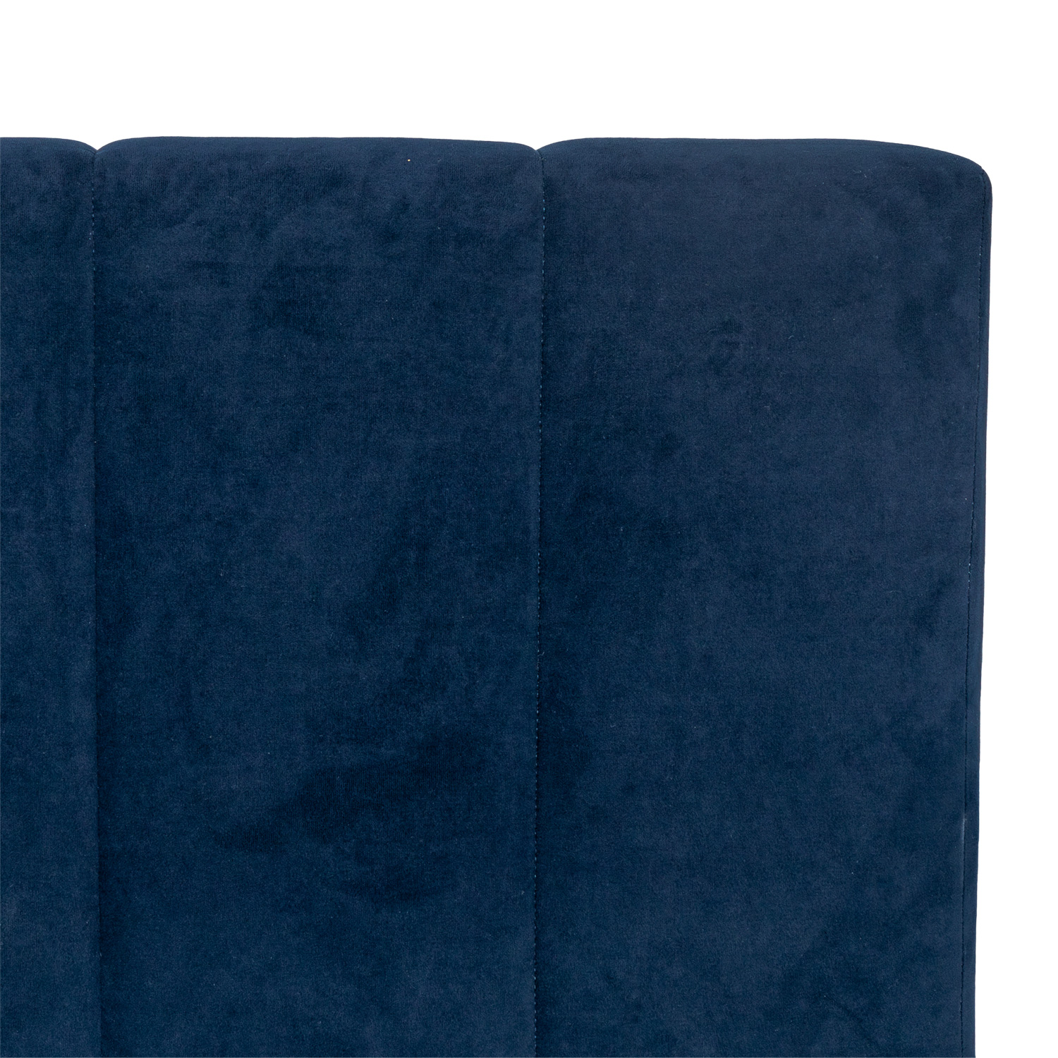 Monroe Complete Blue Upholstered Twin Bed | ZMOR-7000TWA/-TWB