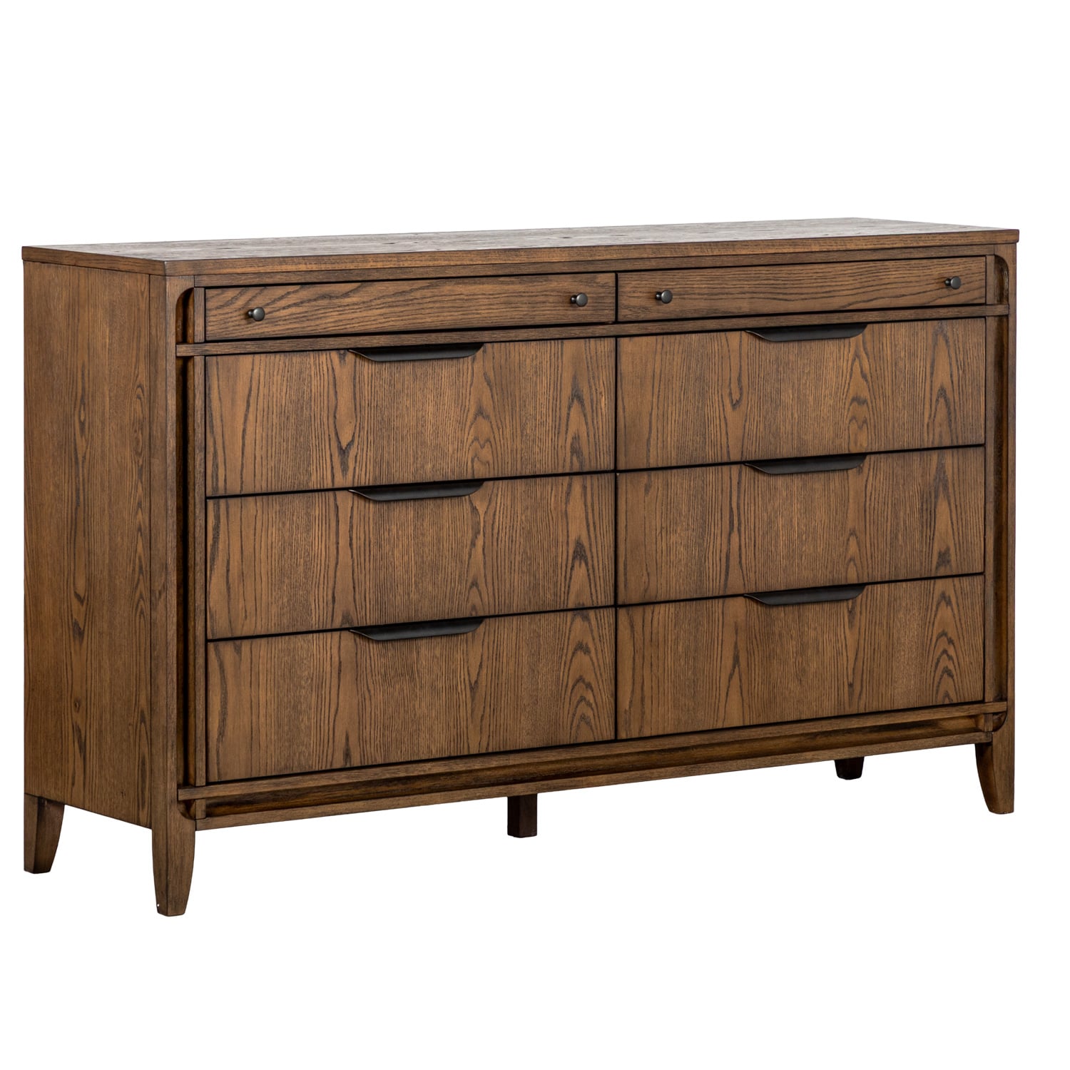 Daxton Brown 8 Drawer Dresser | 2180-718 | Hillsdale Furniture