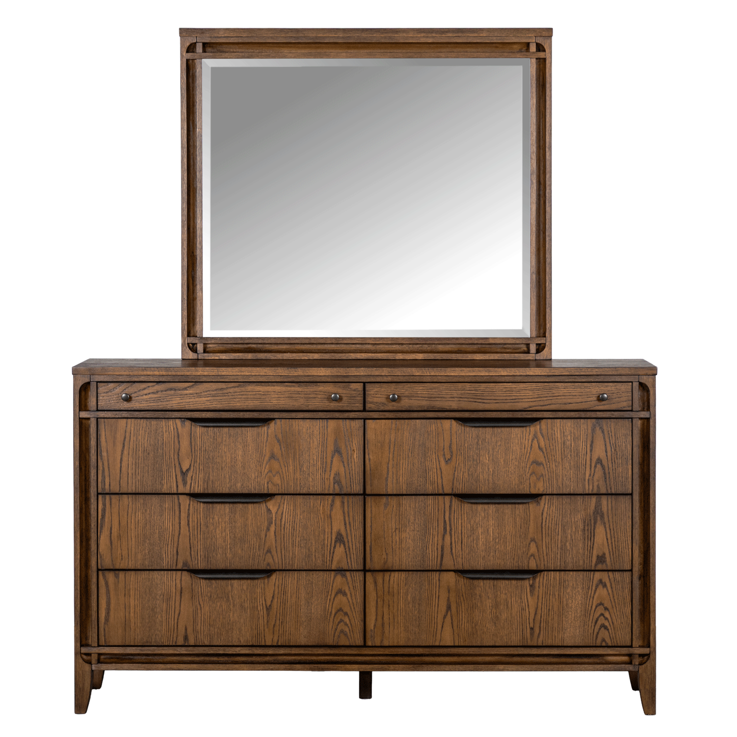 Daxton Brown 8 Drawer Dresser | 2180-718 | Hillsdale Furniture